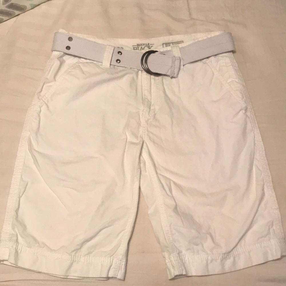 Buckle Black shorts